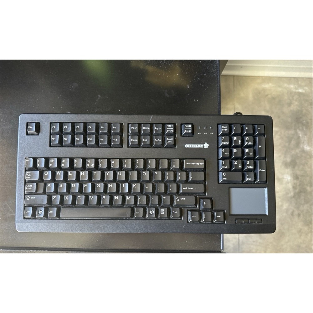 Cherry G80-11900 MX1190 Mechanical Keyboard MX Black Linear Switches w/ Trackpad